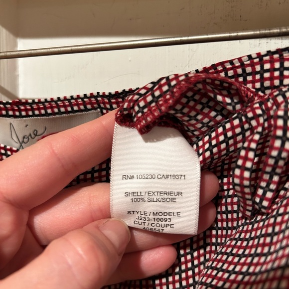 Joie 100% silk chino. - Picture 3 of 9